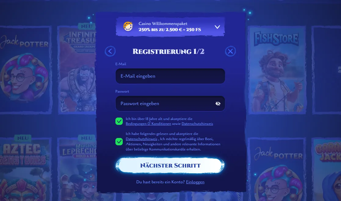 Spinight Casino Spiele